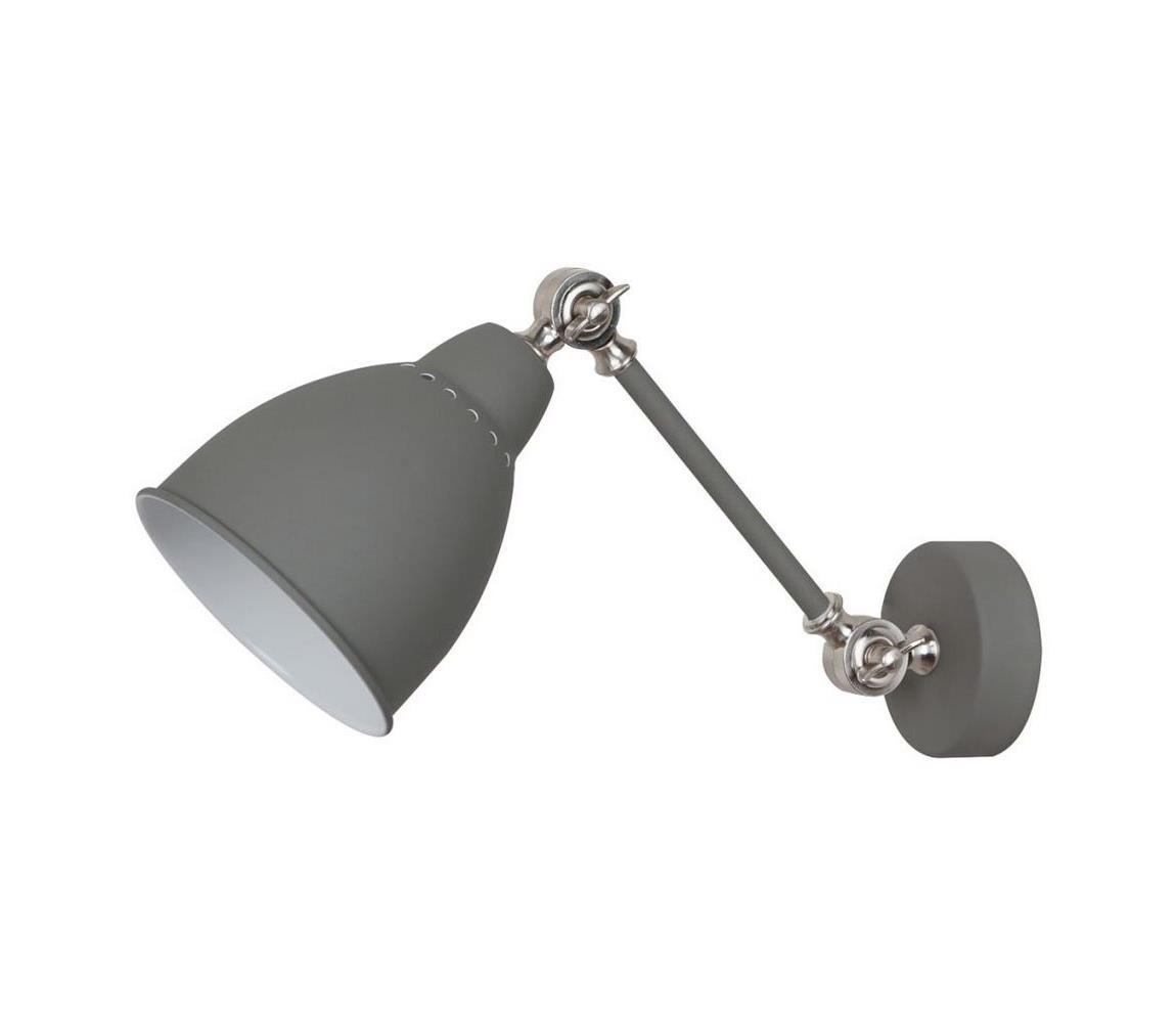 ITALUX ITALUX MB-HN5010-1-GR - Nástěnná lampa SONNY 1xE27/60W/230V IT0020