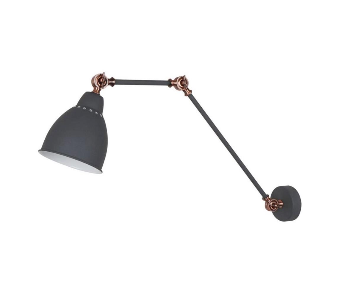 ITALUX ITALUX MB-HN5011-1-B - Nástěnná lampa SONNY 1xE27/60W/230V IT0021