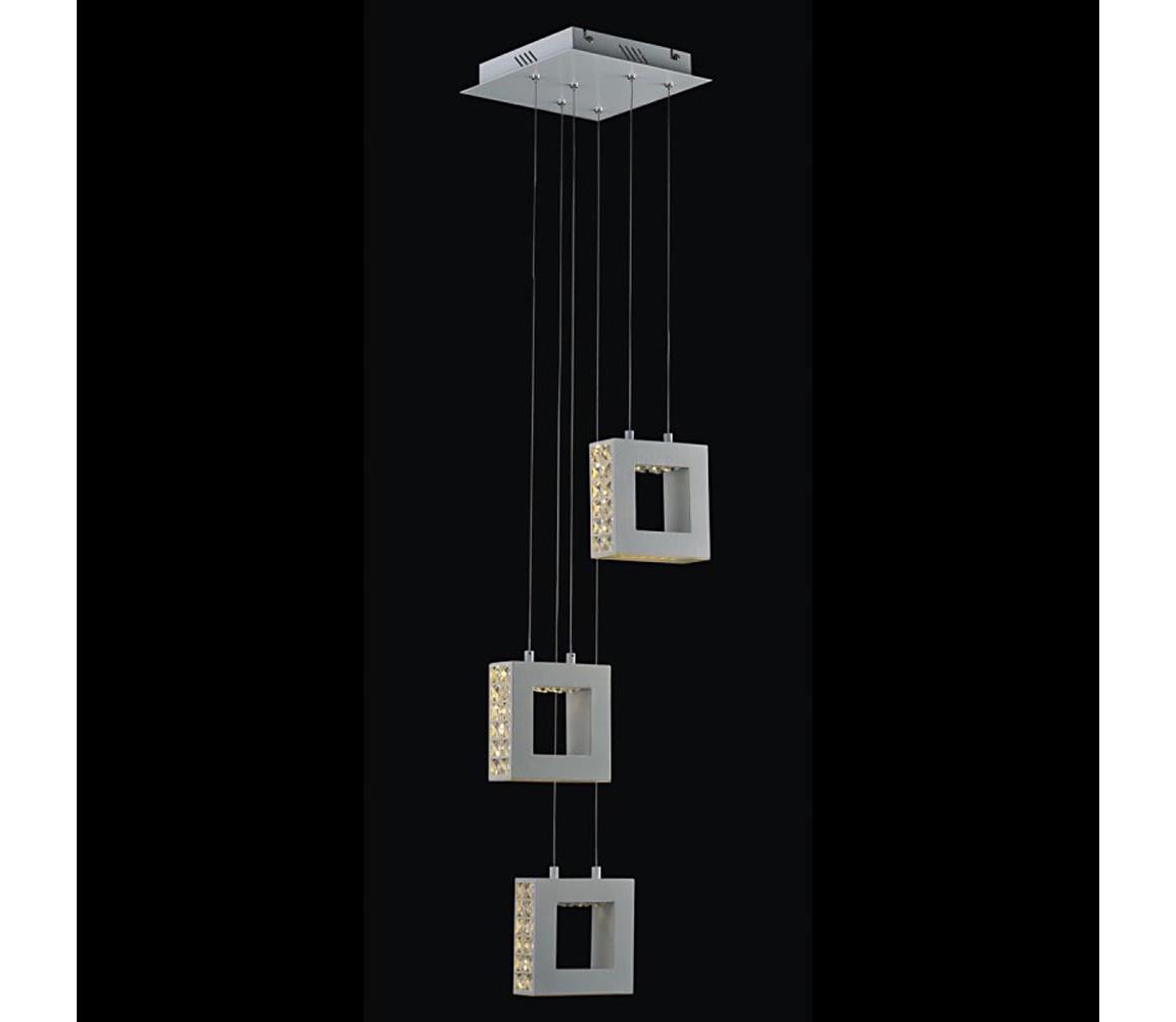 ITALUX ITALUX MD1100341-3B - LED Lustr na lanku LAURI 3xLED/9,6W/230V IT0262