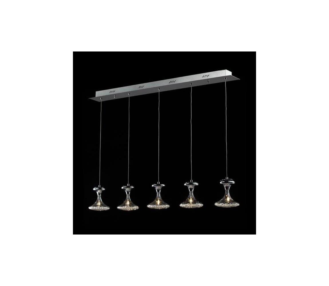 ITALUX ITALUX MD112906-5A - Lustr na lanku NUEVA 5xG4/20W/230V IT0316
