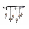 ITALUX MD115824-6PLUS4L - Lustr na lanku CARLO 10xG4/20W/230V