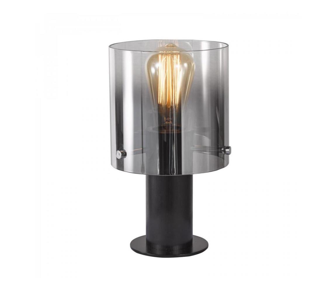 ITALUX ITALUX MT17076-1A BK - Stolní lampa JAVIER 1xE27/60W/230V IT0070