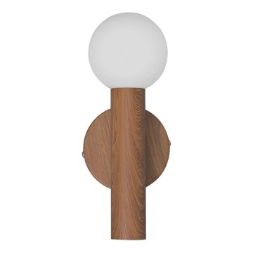 ITALUX - Nástěnná lampa FILANO 1xG9/5W/230V hnědá