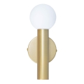 ITALUX - Nástěnná lampa FILANO 1xG9/5W/230V zlatá