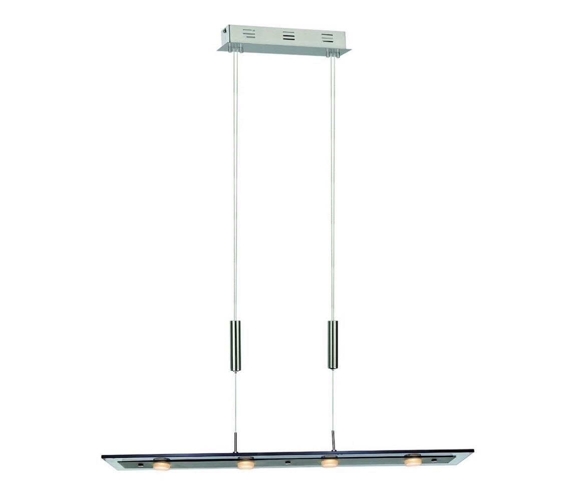 ITALUX ITALUX P0795A SMOKY - LED Lustr na lanku SAVIO 4xLED/5W/230V IT0360