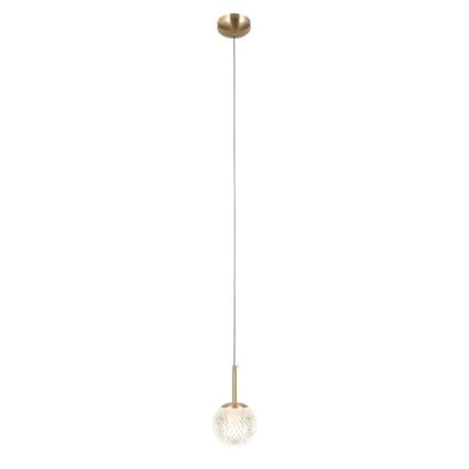 ITALUX - Lustr na lanku PADRI 1xG9/5W/230V zlatá