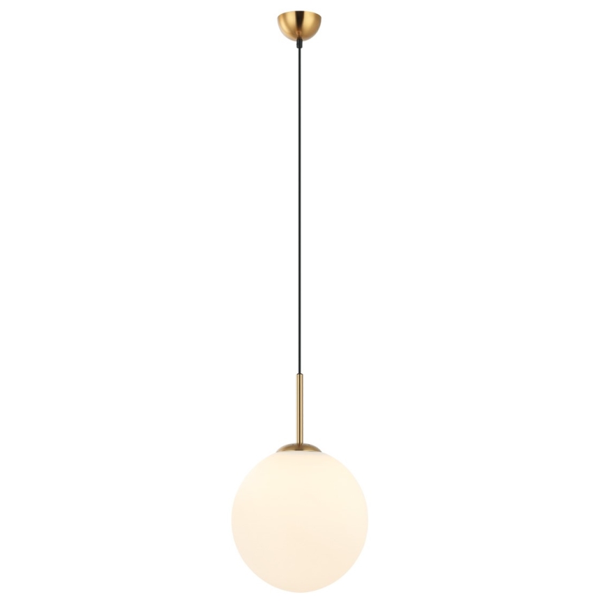 ITALUX - Lustr na lanku DEORE 1xE27/40W/230V pr. 30 cm bronz
