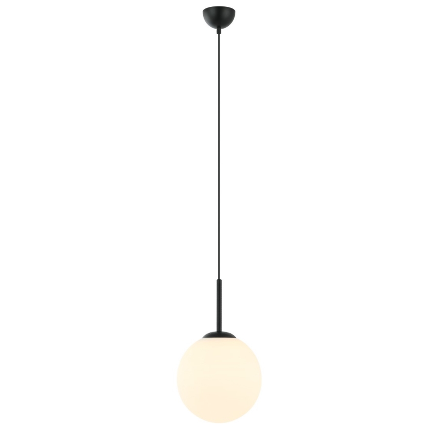 ITALUX - Lustr na lanku DEORE 1xE27/40W/230V pr. 25 cm černá