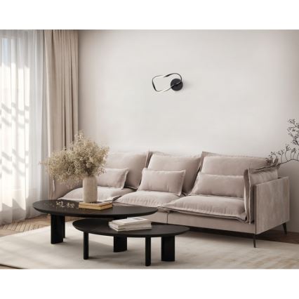 ITALUX - LED Nástěnné svítidlo AMAYA LED/20W/230V černá