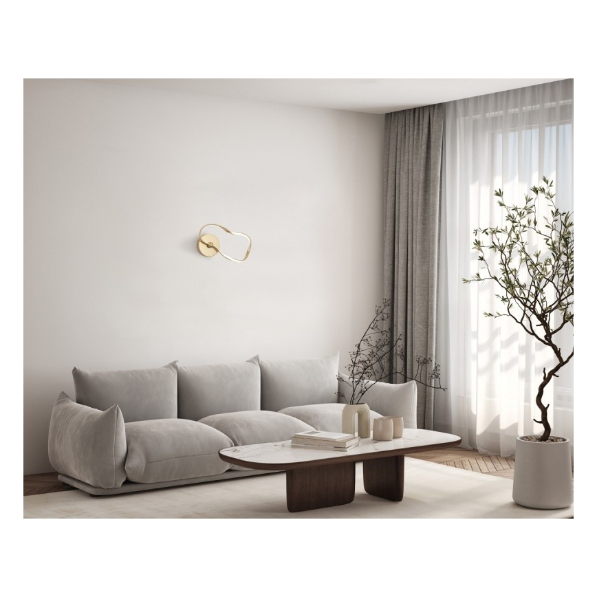 ITALUX - LED Nástěnné svítidlo AMAYA LED/20W/230V zlatá