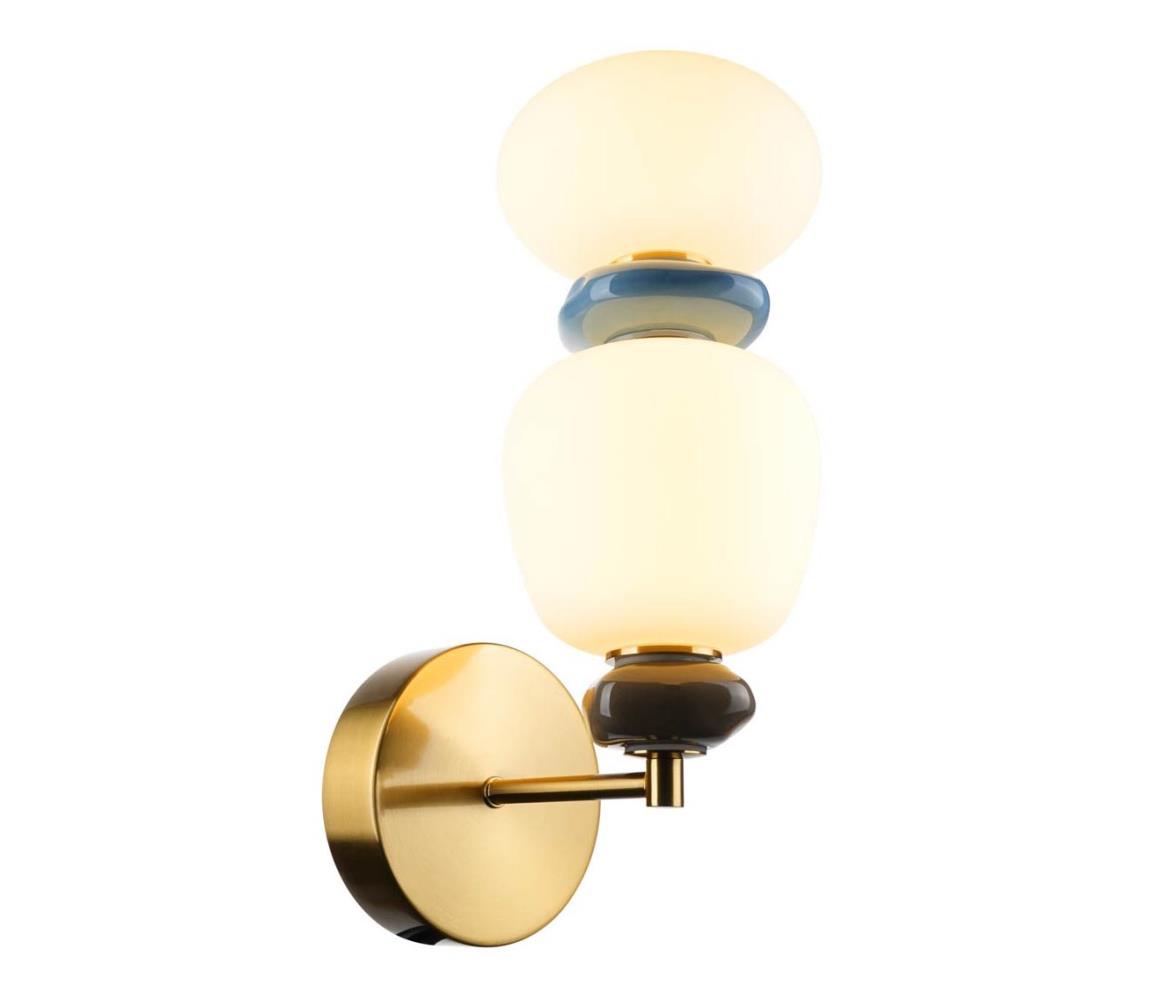 WL-94981-1B-GD - LED Nástěnná lampa EVANS LED/12W/230V 3000K zlatá WL-94981-1B-GD – Alasans