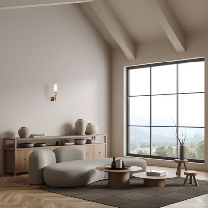 ITALUX - Nástěnná lampa SANTOS 1xG9/40W/230V zlatá