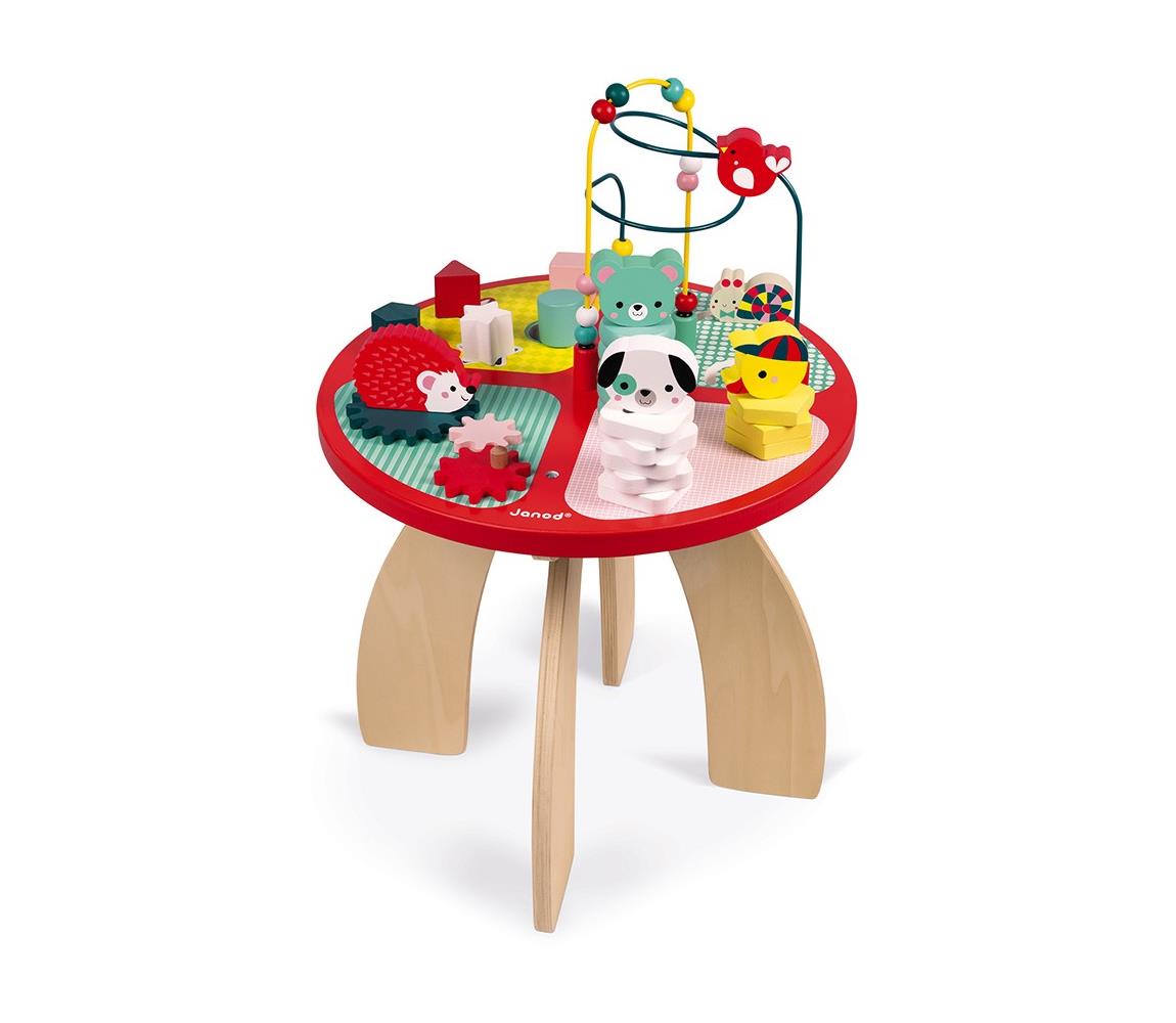 Janod Janod - Dětský interaktivní stolek BABY FOREST 