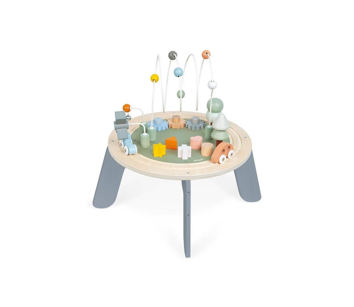 Janod Janod - Dětský interaktivní stolek SWEET COCOON auta LS0014