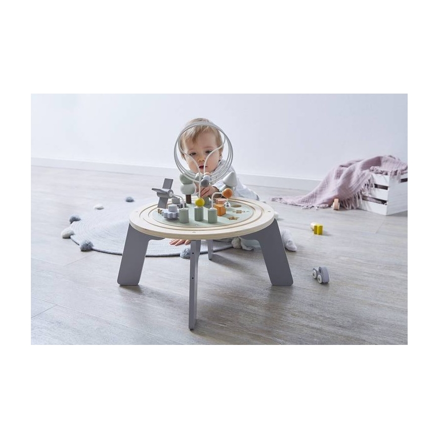Janod - Dětský interaktivní stolek SWEET COCOON auta
