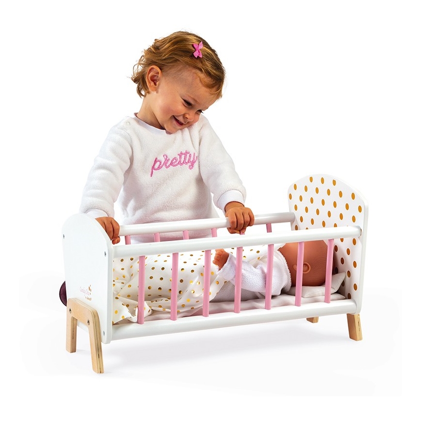 Janod - Postýlka pro panenku CANDY CHIC