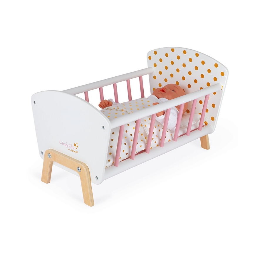 Janod - Postýlka pro panenku CANDY CHIC