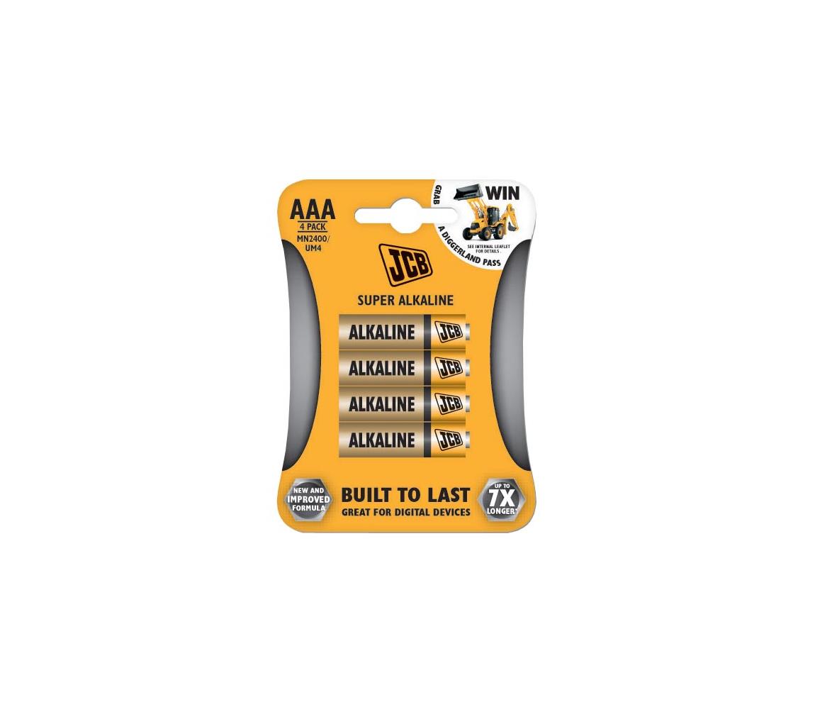 JCB Super Alkaline AAA 4ks JCB-LR03-4B