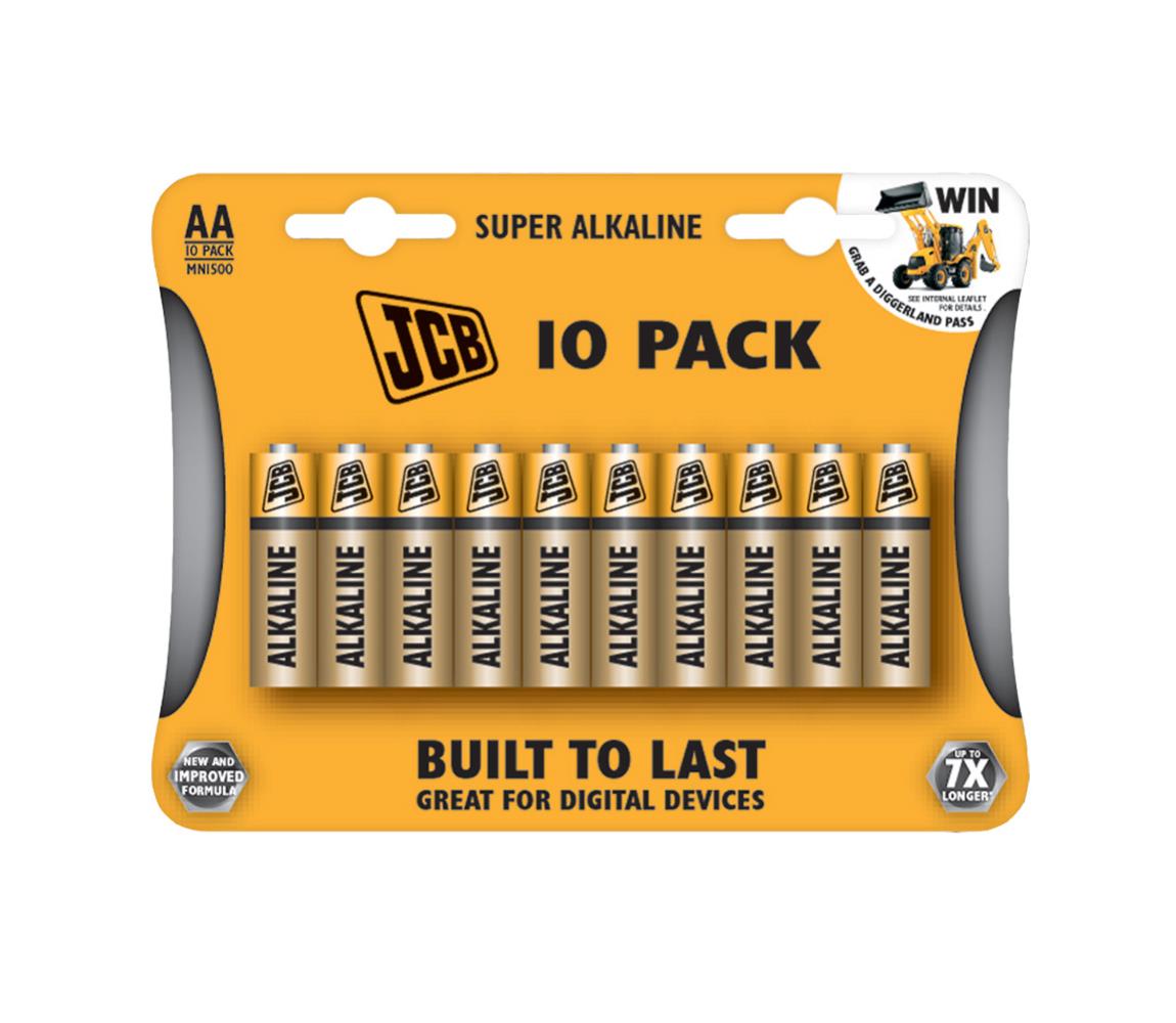 JCB Super Alkaline AA 10ks JCB-LR06-10B