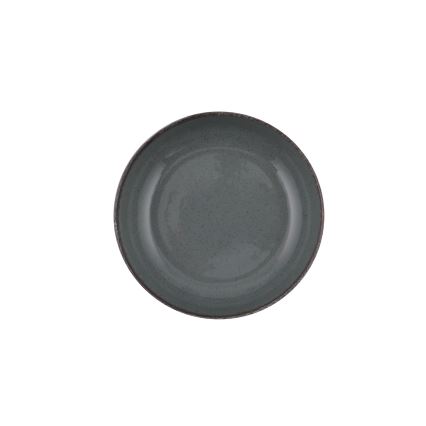 Jídelní sada 16 ks šedá/porcelán