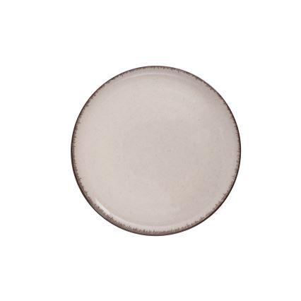 Jídelní sada 18 ks béžová/porcelán