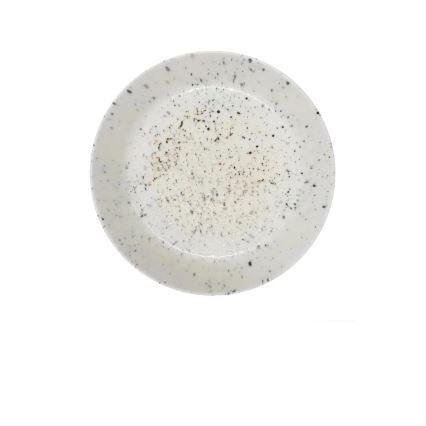 Jídelní sada 18 ks bílá/černá/porcelán