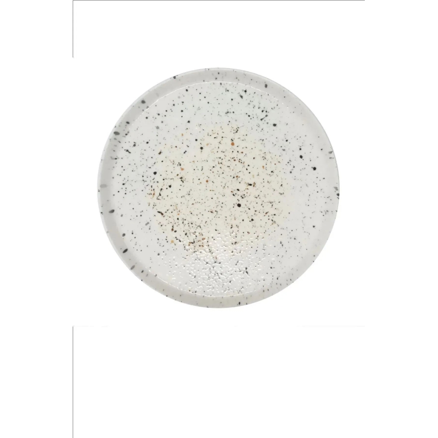 Jídelní sada 18 ks bílá/černá/porcelán