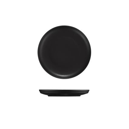 Jídelní sada 18 ks černá/porcelán