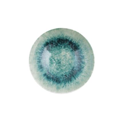 Jídelní sada 18 ks modrá/porcelán