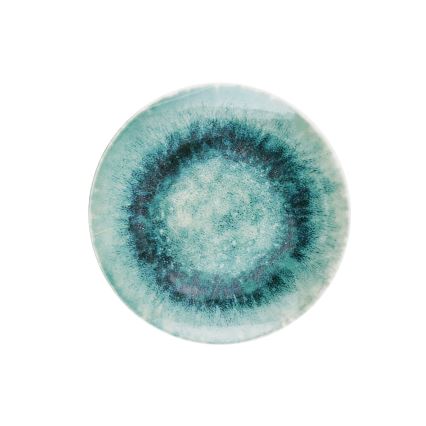 Jídelní sada 18 ks modrá/porcelán