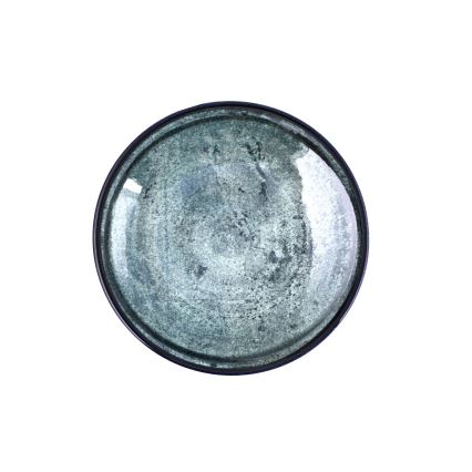 Jídelní sada 18 ks modrá/porcelán