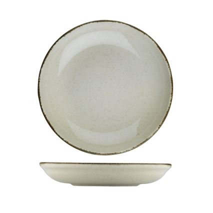 Jídelní sada 24 ks béžová/porcelán