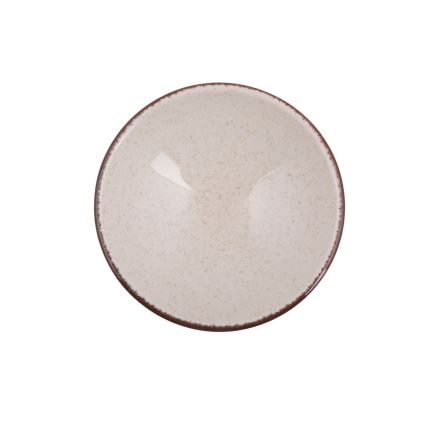 Jídelní sada 24 ks béžová/porcelán
