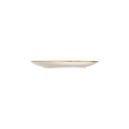 Jídelní sada 24 ks bílá/béžová/porcelán