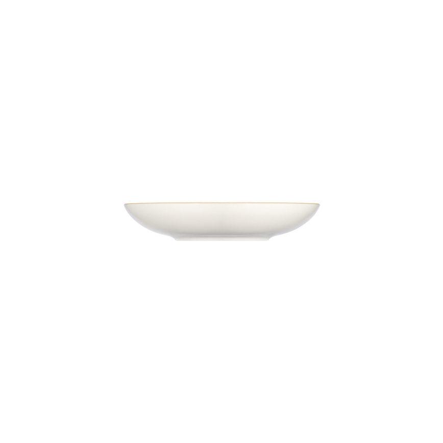 Jídelní sada 24 ks bílá/modrá/zlatá/porcelán