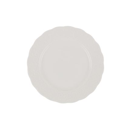 Jídelní sada 24 ks bílá/porcelán
