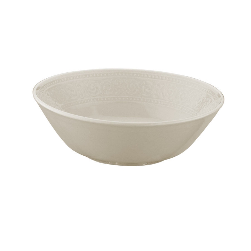 Jídelní sada 24 ks bílá/porcelán