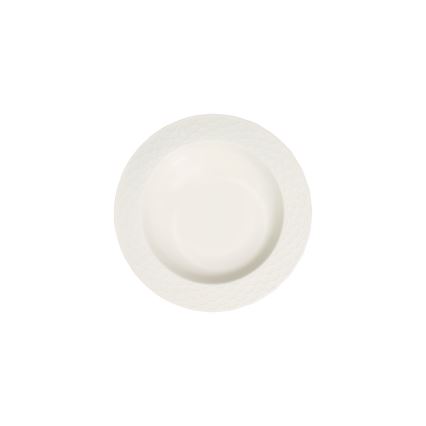 Jídelní sada 24 ks bílá/porcelán