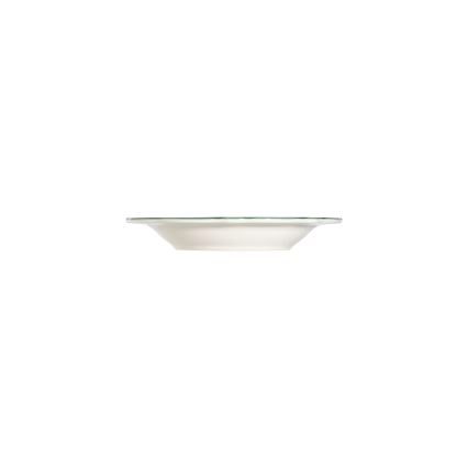 Jídelní sada 24 ks bílá/zelená/porcelán