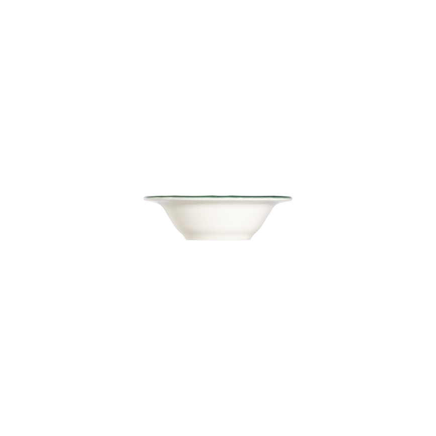 Jídelní sada 24 ks bílá/zelená/porcelán