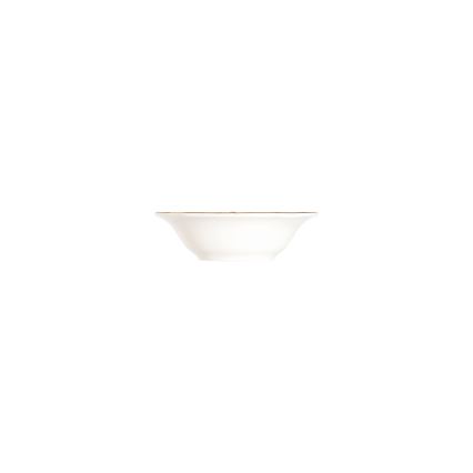 Jídelní sada 24 ks bílá/zlatá/porcelán