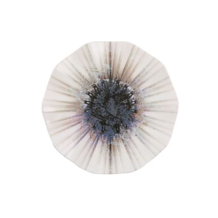 Jídelní sada 24 ks hnědá/porcelán