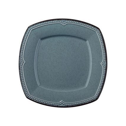 Jídelní sada 24 ks modrá/porcelán