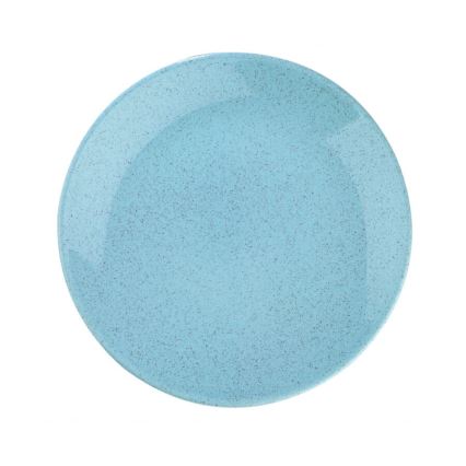 Jídelní sada 24 ks modrá/porcelán