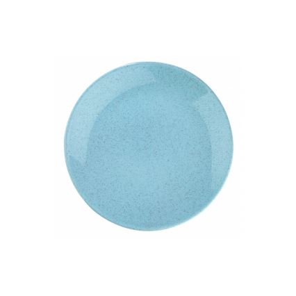 Jídelní sada 24 ks modrá/porcelán