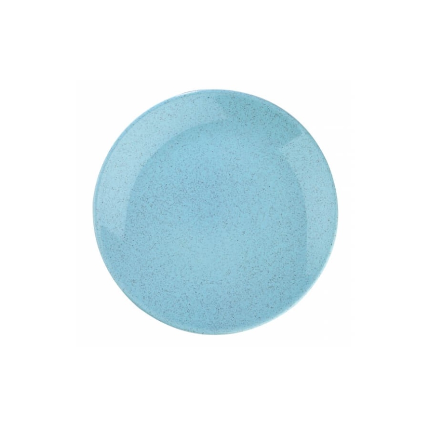 Jídelní sada 24 ks modrá/porcelán