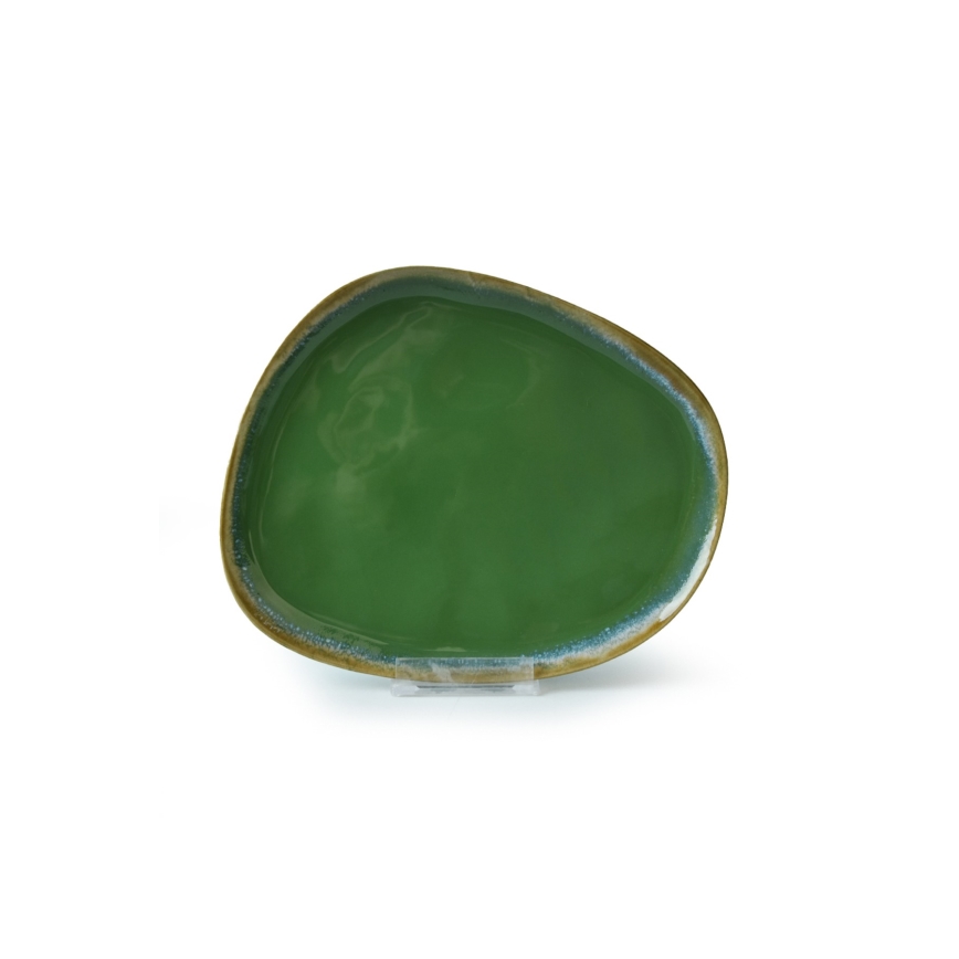 Jídelní sada 24 ks pestrobarevná/kamenina