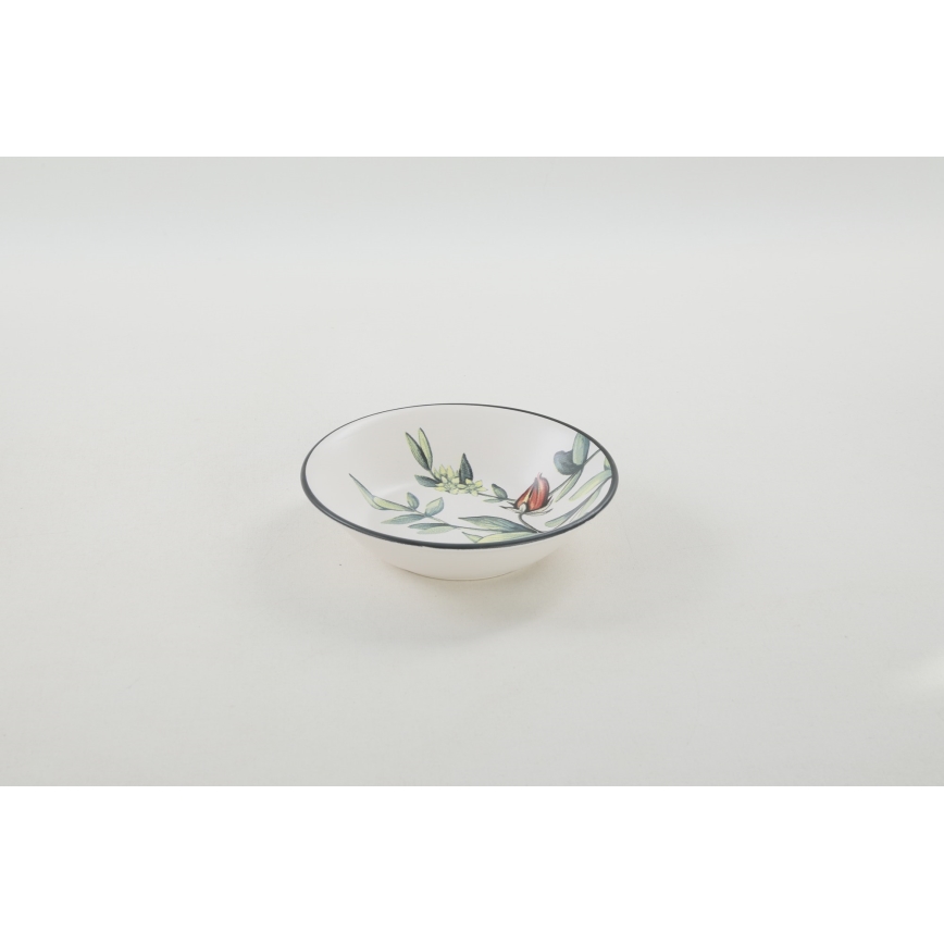 Jídelní sada 24 ks pestrobarevná/kamenina