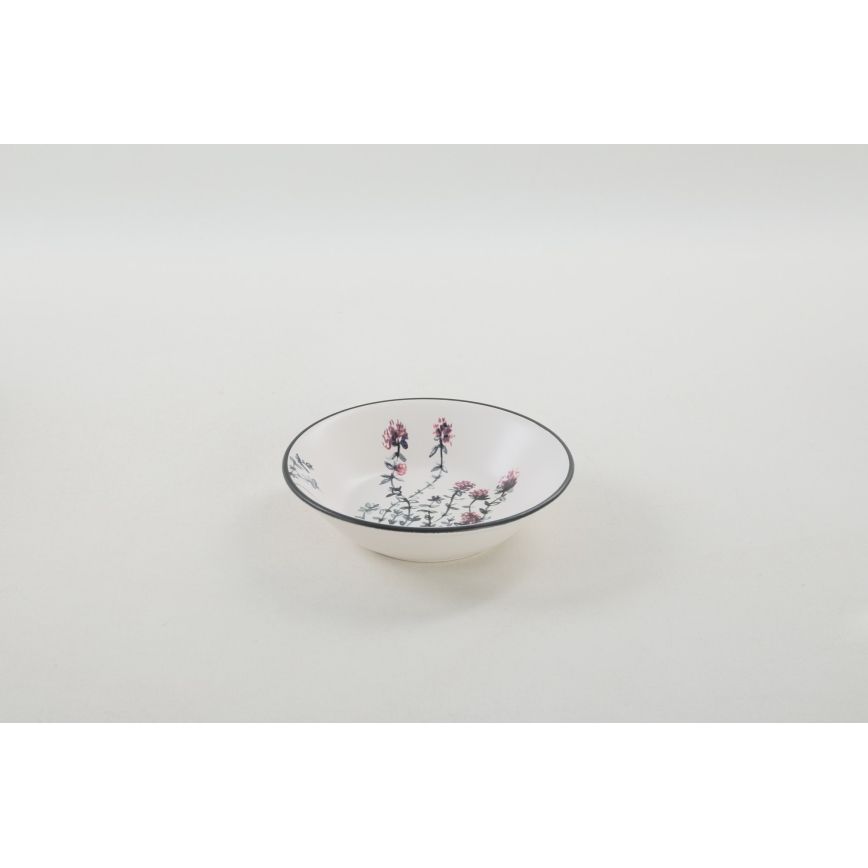 Jídelní sada 24 ks pestrobarevná/kamenina