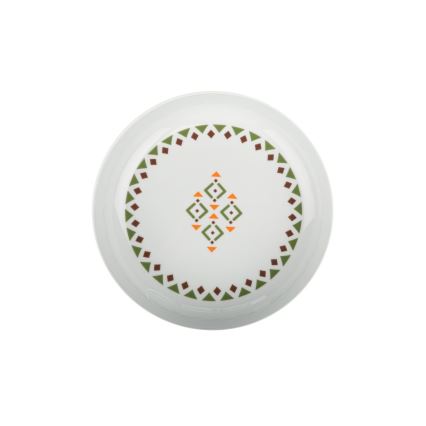 Jídelní sada 24 ks pestrobarevná/porcelán